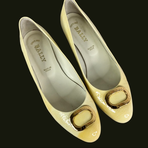 Bally Shoes - BALLY Amela Patent Coastal Grandma Ballerina Ballet Flats, Vintage 90's Sz 8